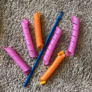 Gallon Bag of Spiral Hair Curlers